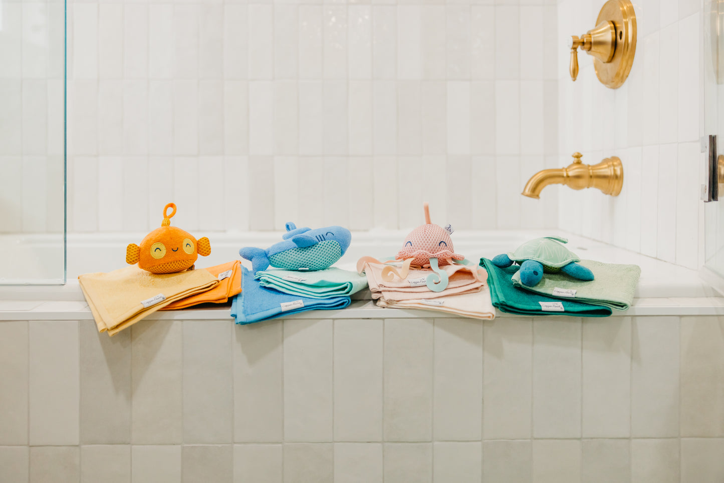 Oceana Plush Bath Toy Set