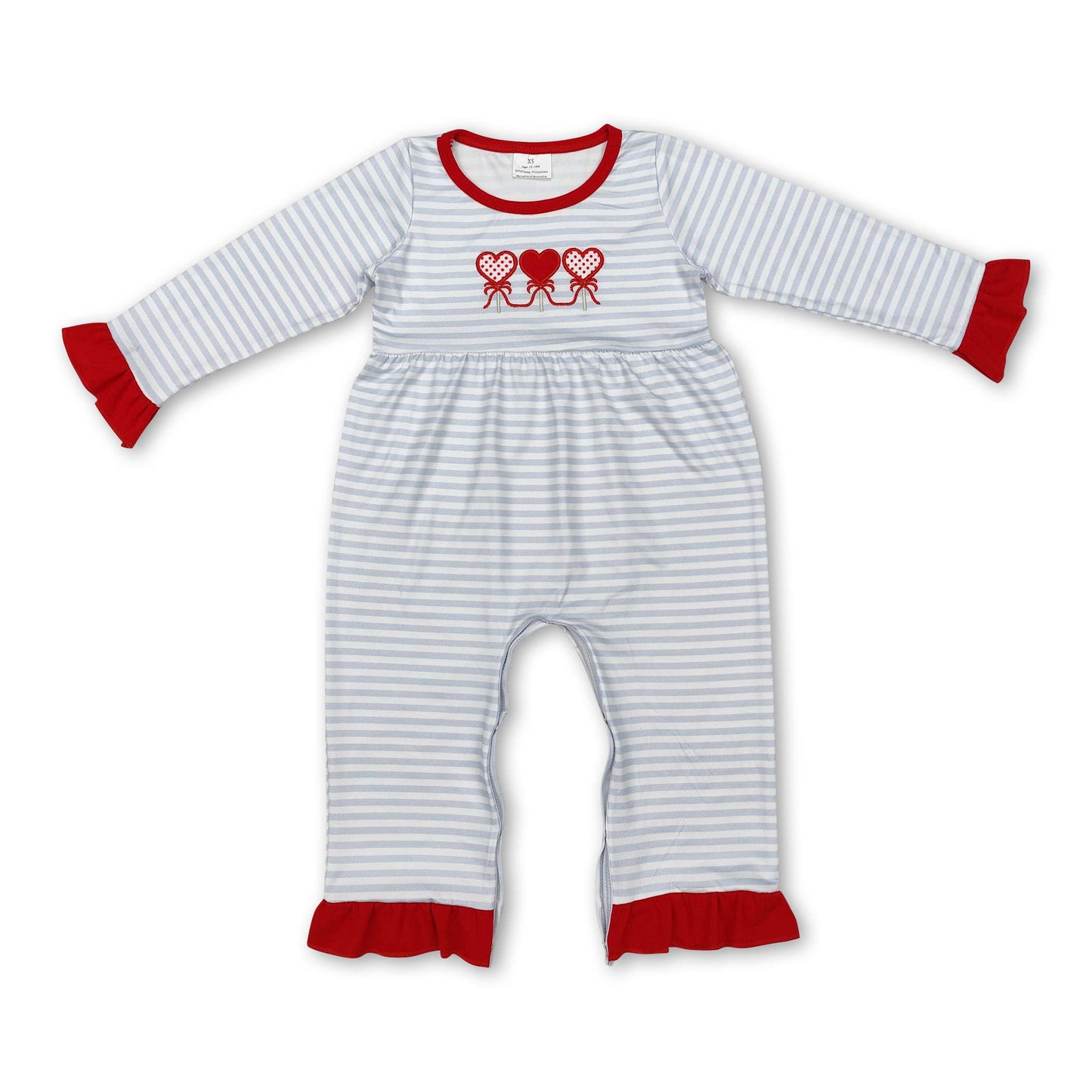 Valentine’s Heart Romper