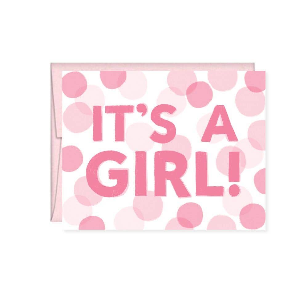 It's A Girl Greeting Card