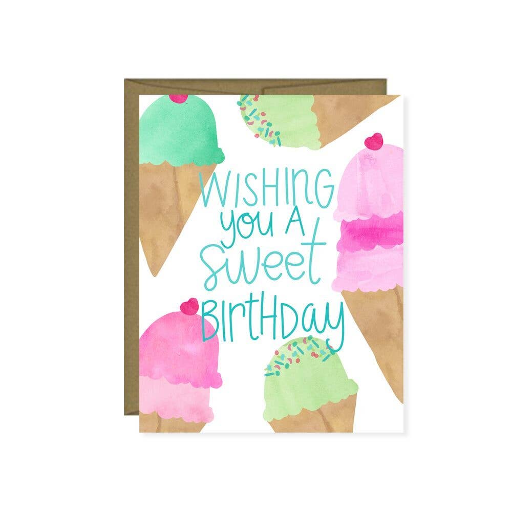 Wishing You A Sweet Birthday Card