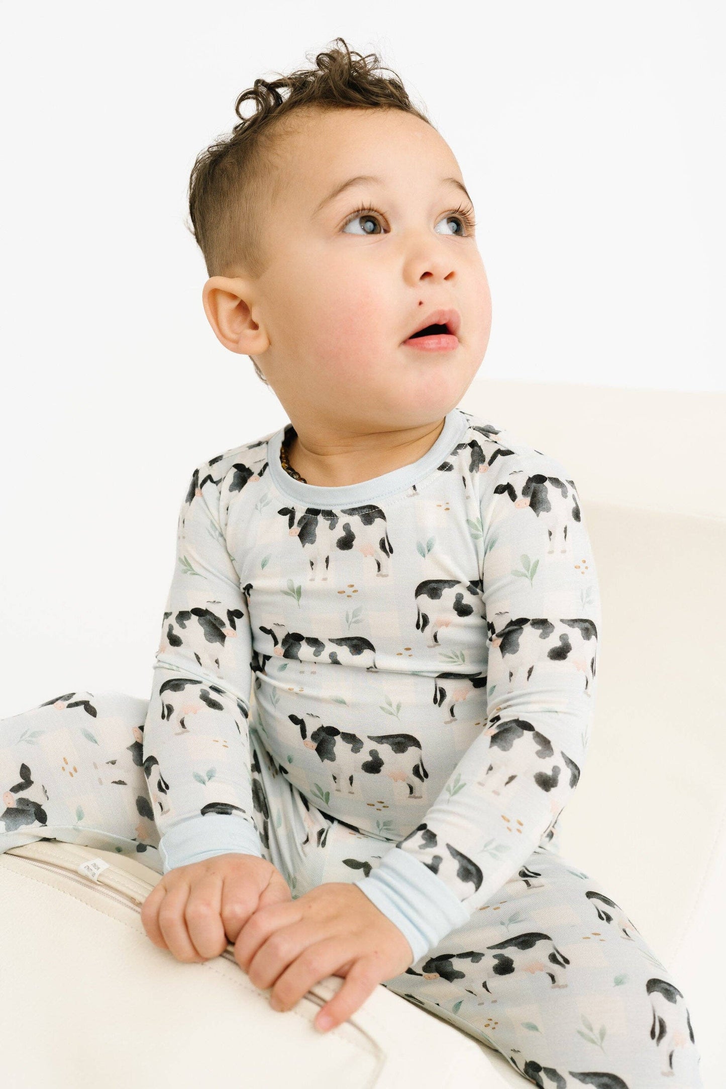 Dairy Cow Bamboo Set