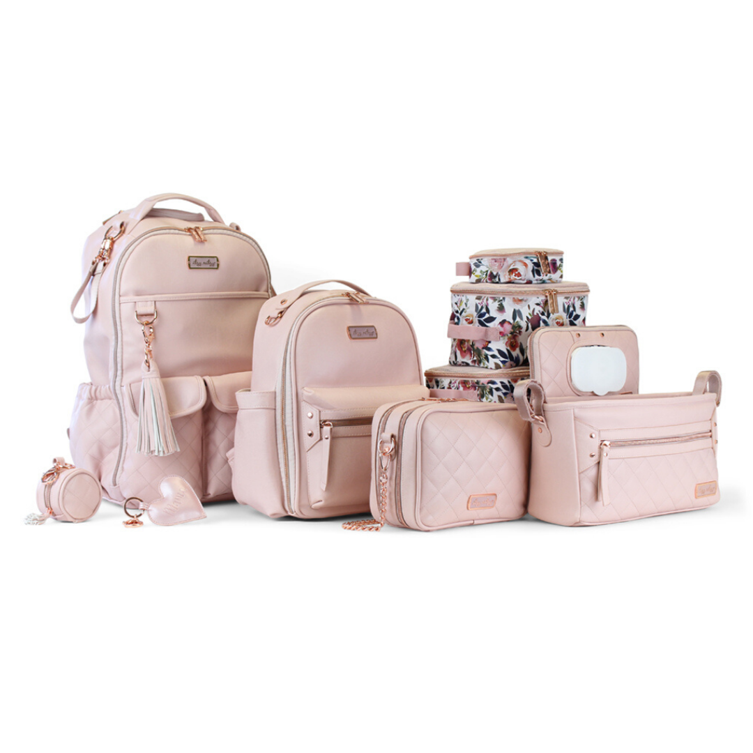 Blush Diaper Bag Pod Keychain