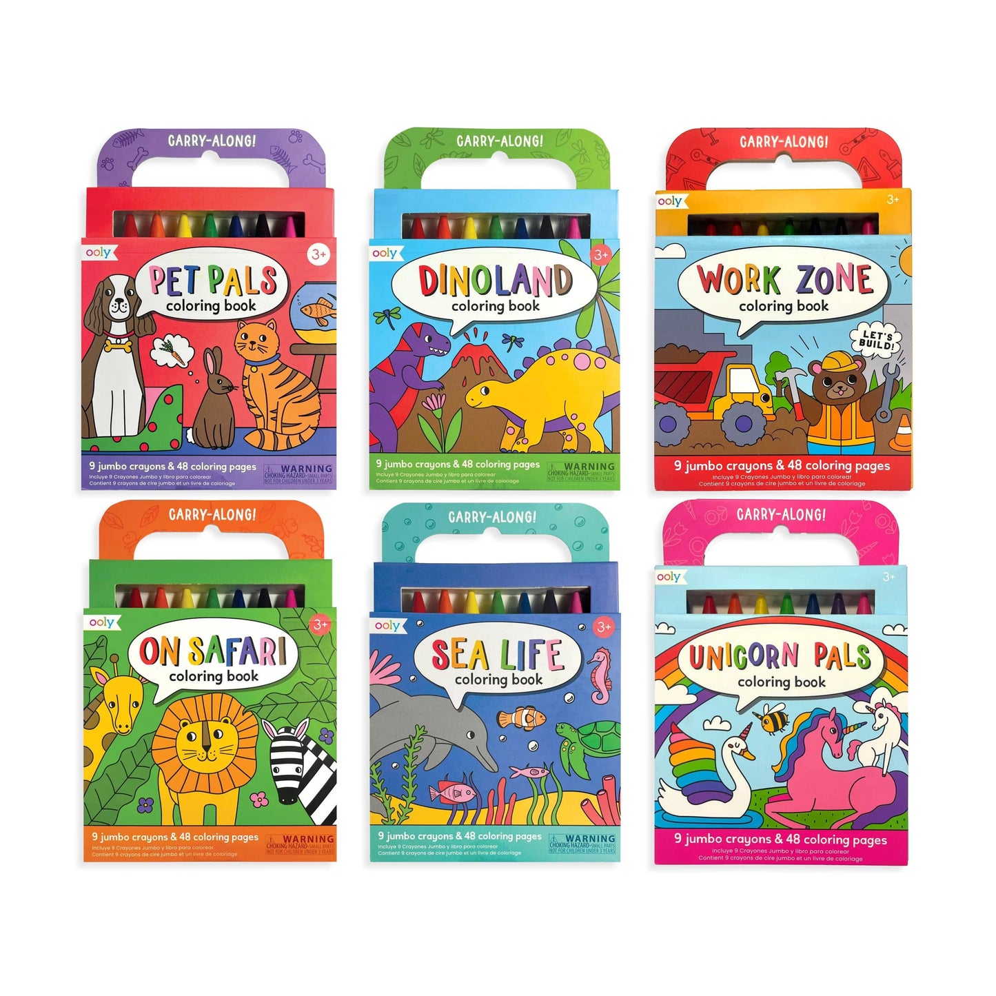 Carry Along Coloring Book