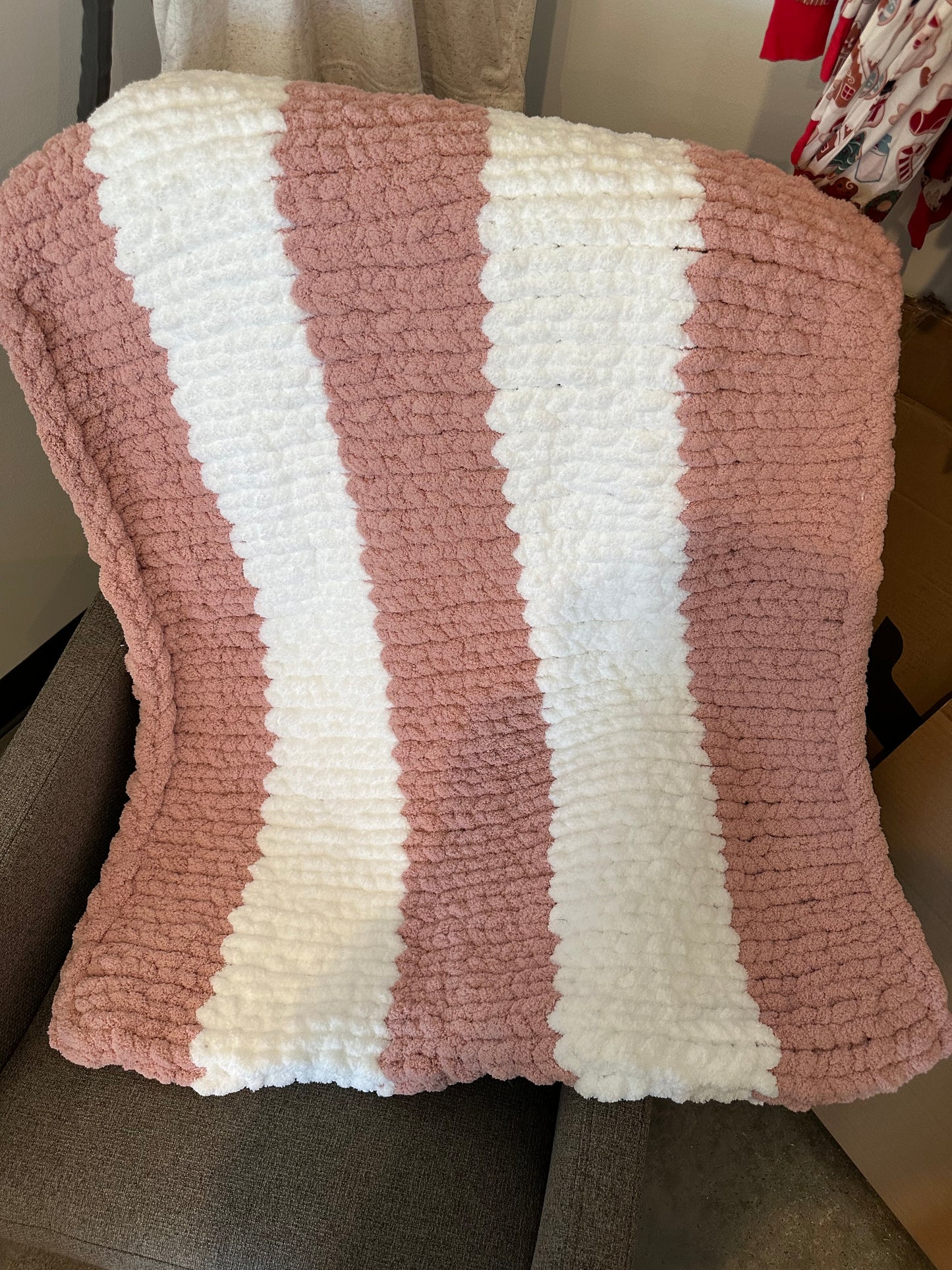 Chunky Knit Baby Blanket