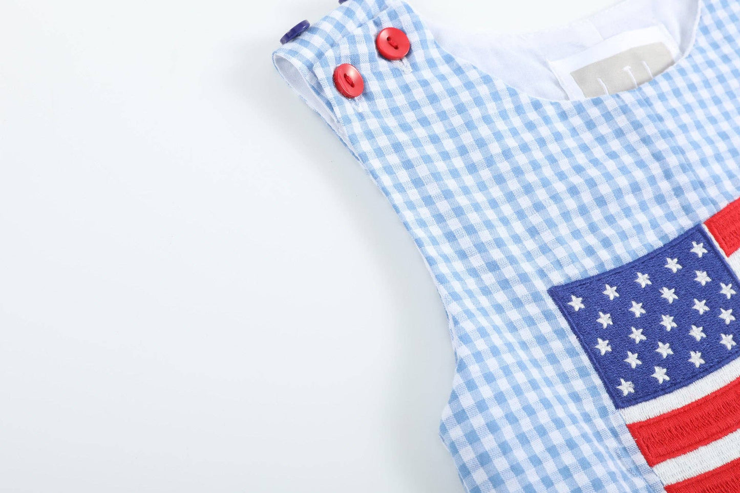 American Flag Pocket Shortalls