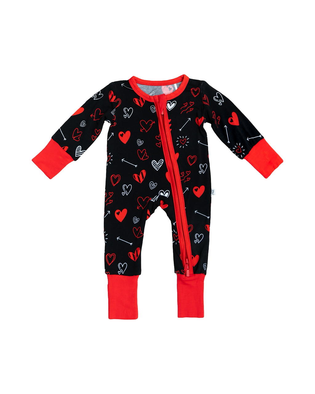 Heart Doodles Bamboo Sleeper