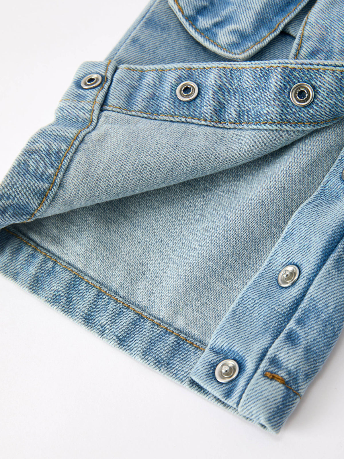 Denim Bow Overalls