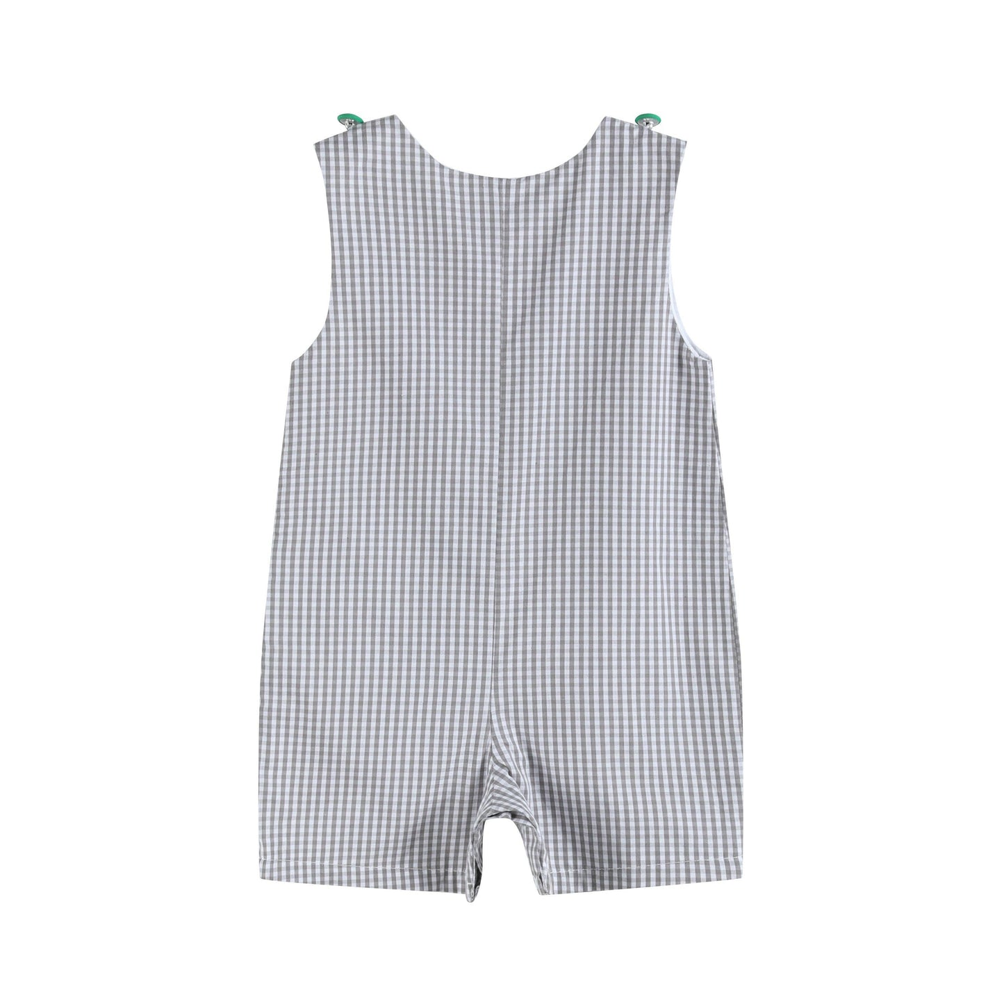 Gingham Tractor Shortalls