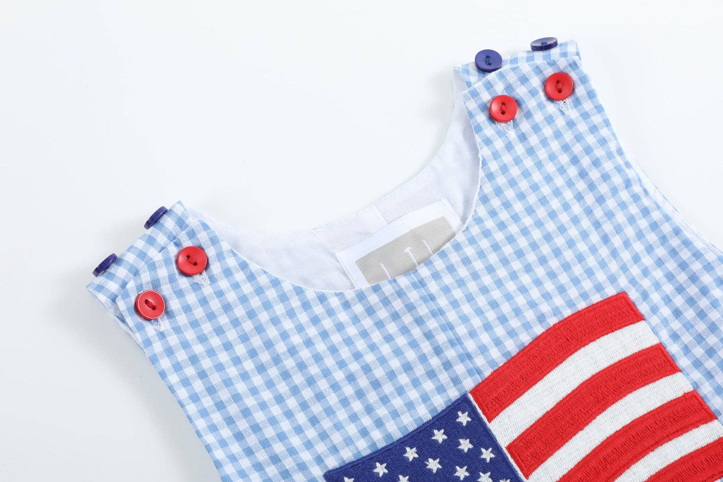 American Flag Pocket Shortalls