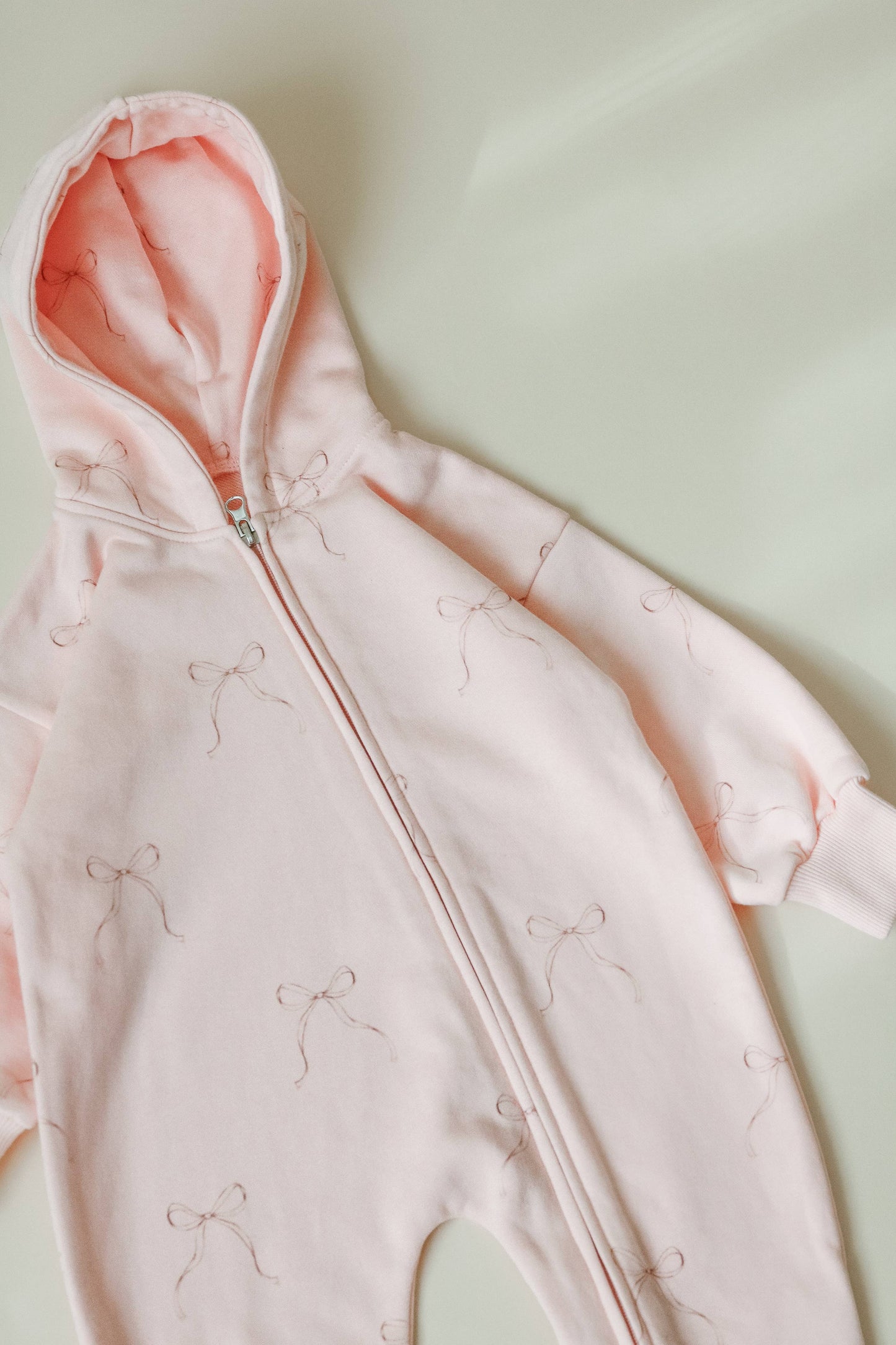 Pink Hood Jumpsuit