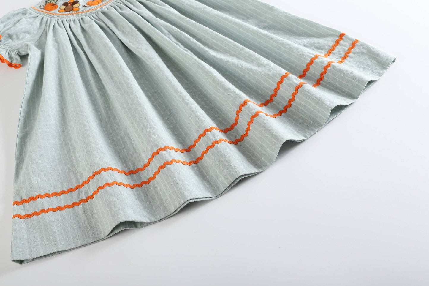Turkey Smocked Bishop Dress