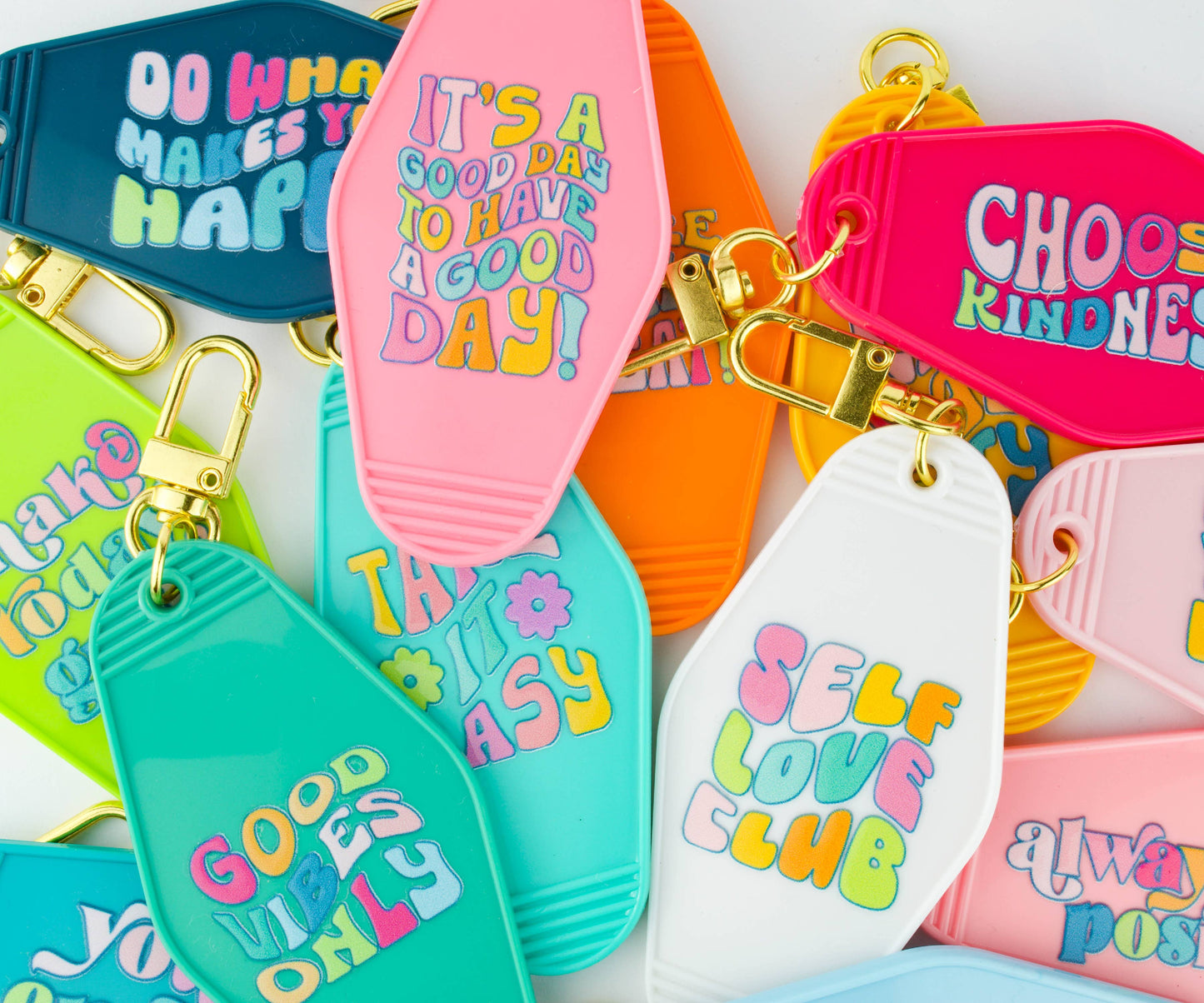 Motel Keychain | You're Doing Great!
