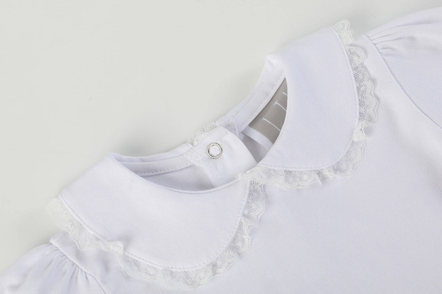 White Lace Peter Pan Bubble