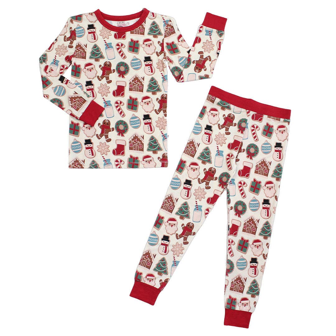 Milk and Cookies Bamboo Pajama Set