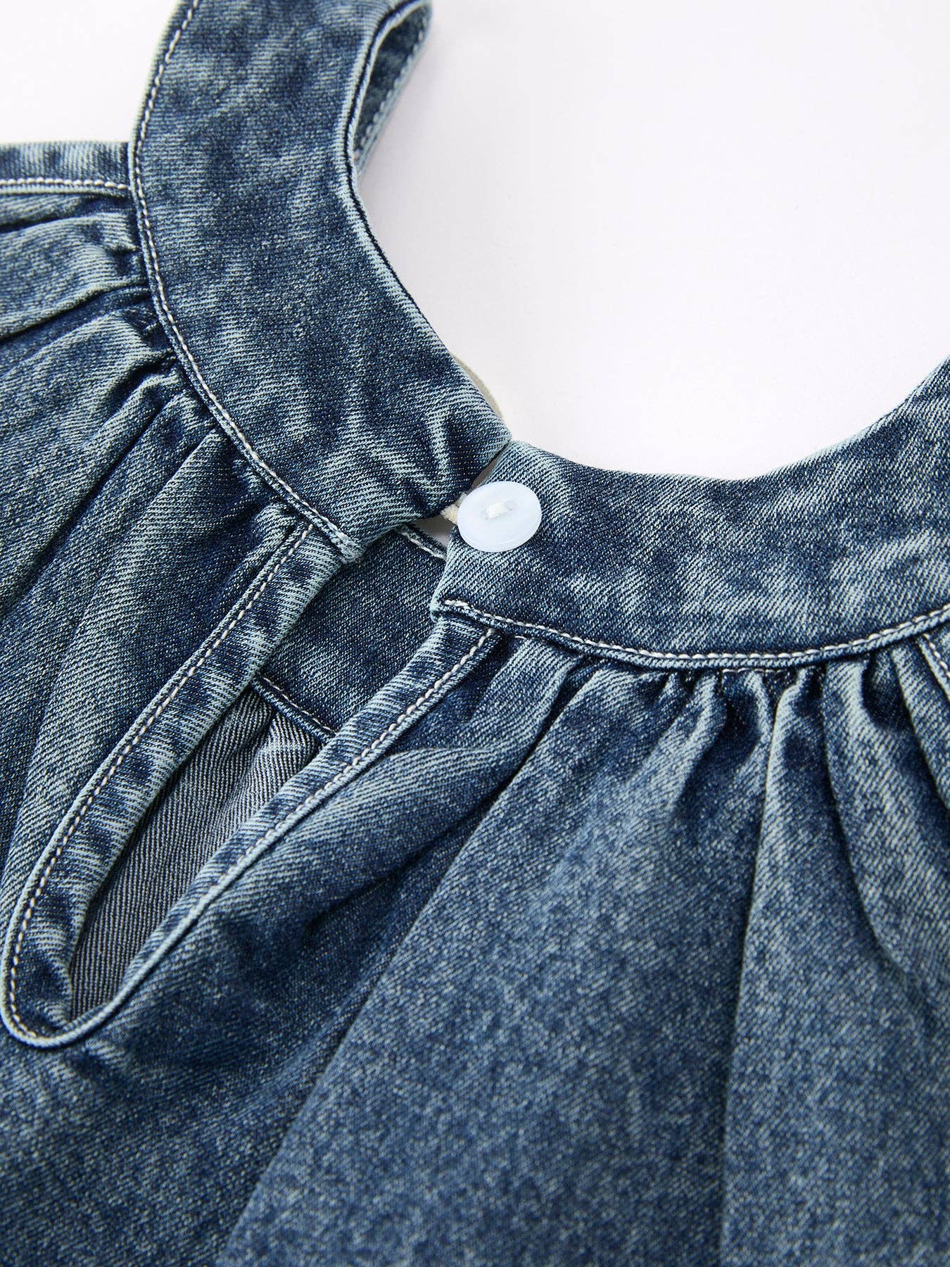 Denim A-Line Dress