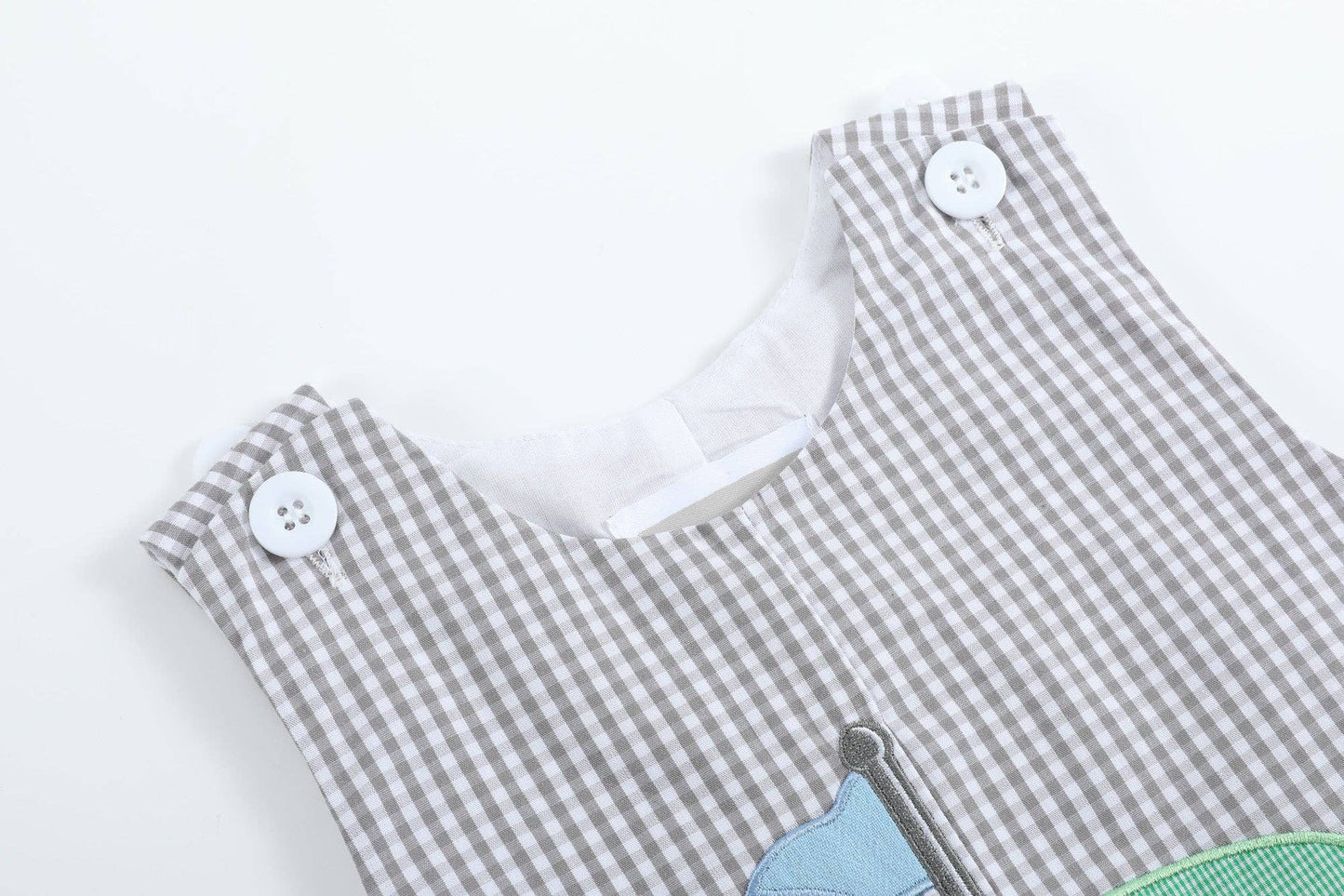 Gingham Golf Shortalls