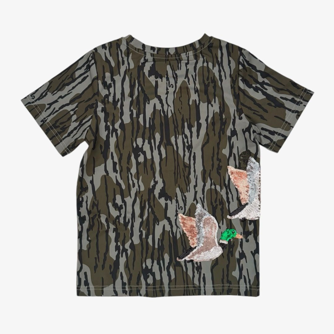 Carrie Mallard Sequin Tee UPF50