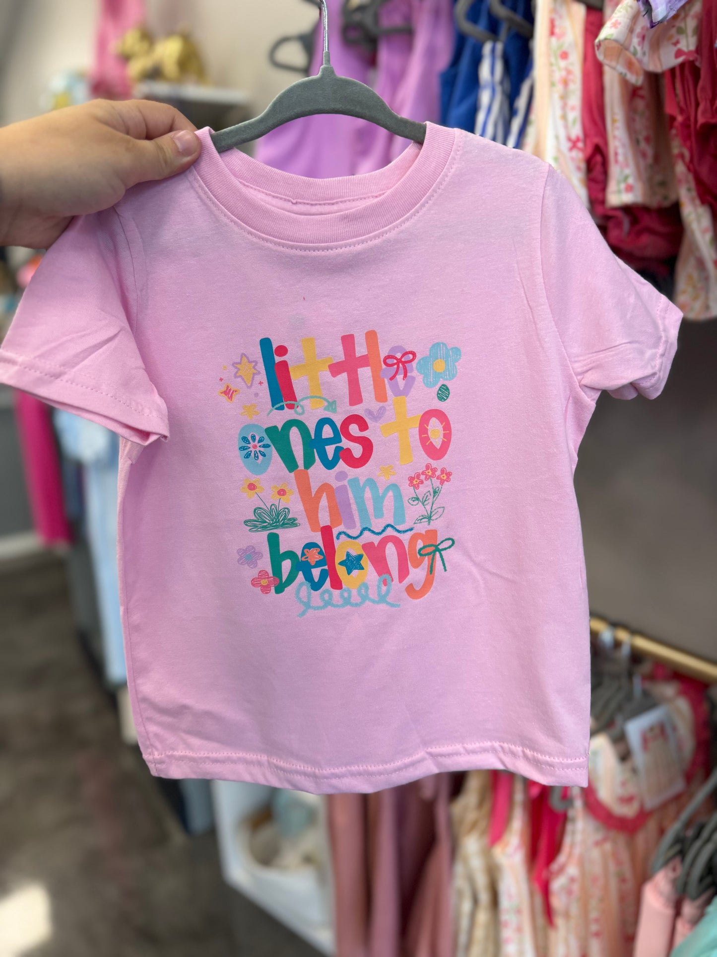 Little Ones To Him Belong Tshirt