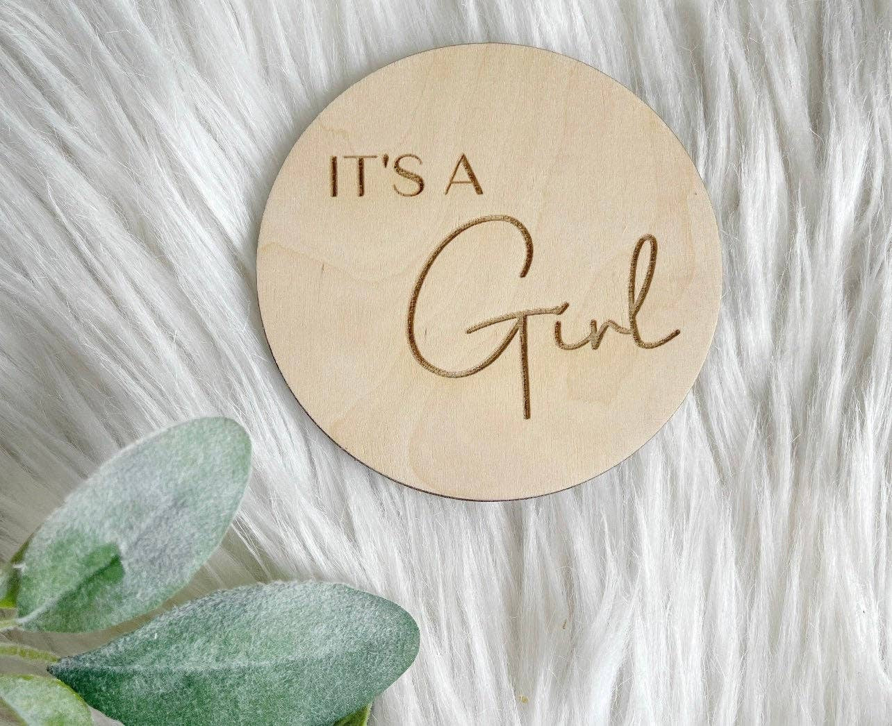 Baby Announcement Sign