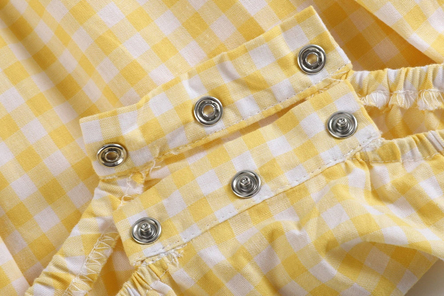 Lemon Smocked Bubble