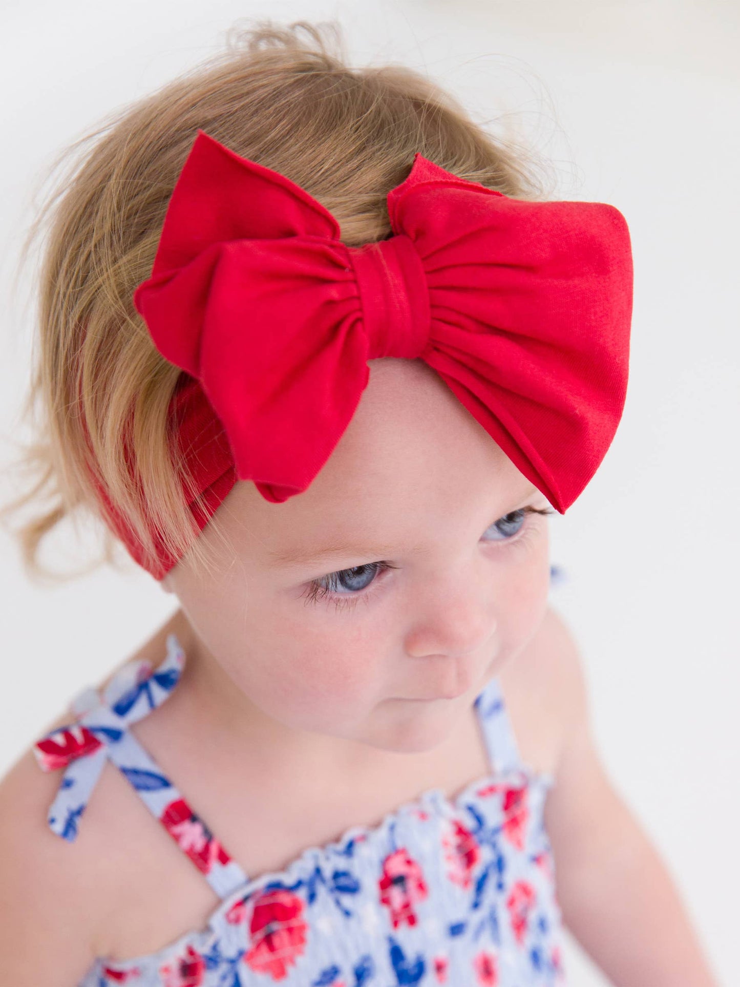 Red Big Bow Headband
