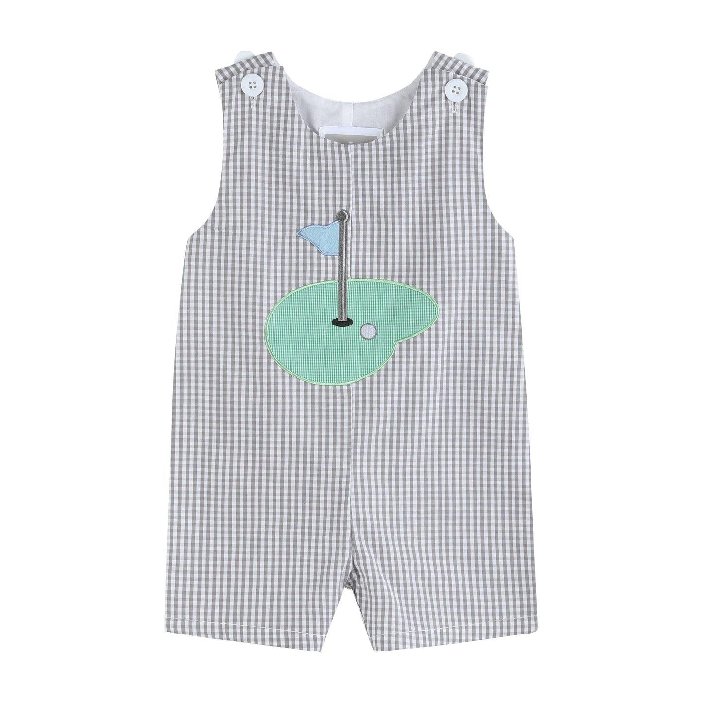 Gingham Golf Shortalls