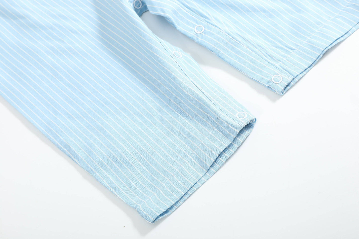 Gingham Train Smocked Overalls