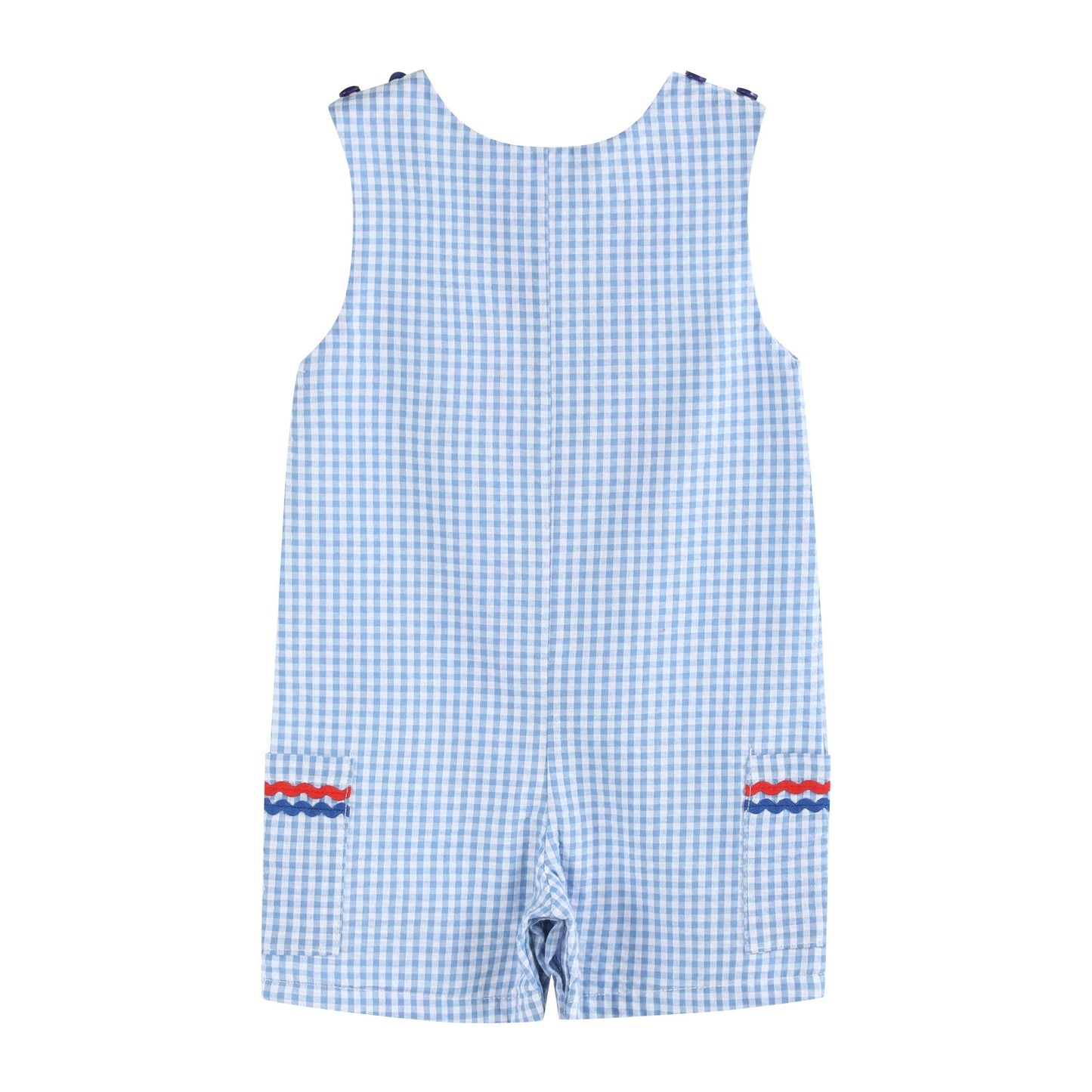American Flag Pocket Shortalls