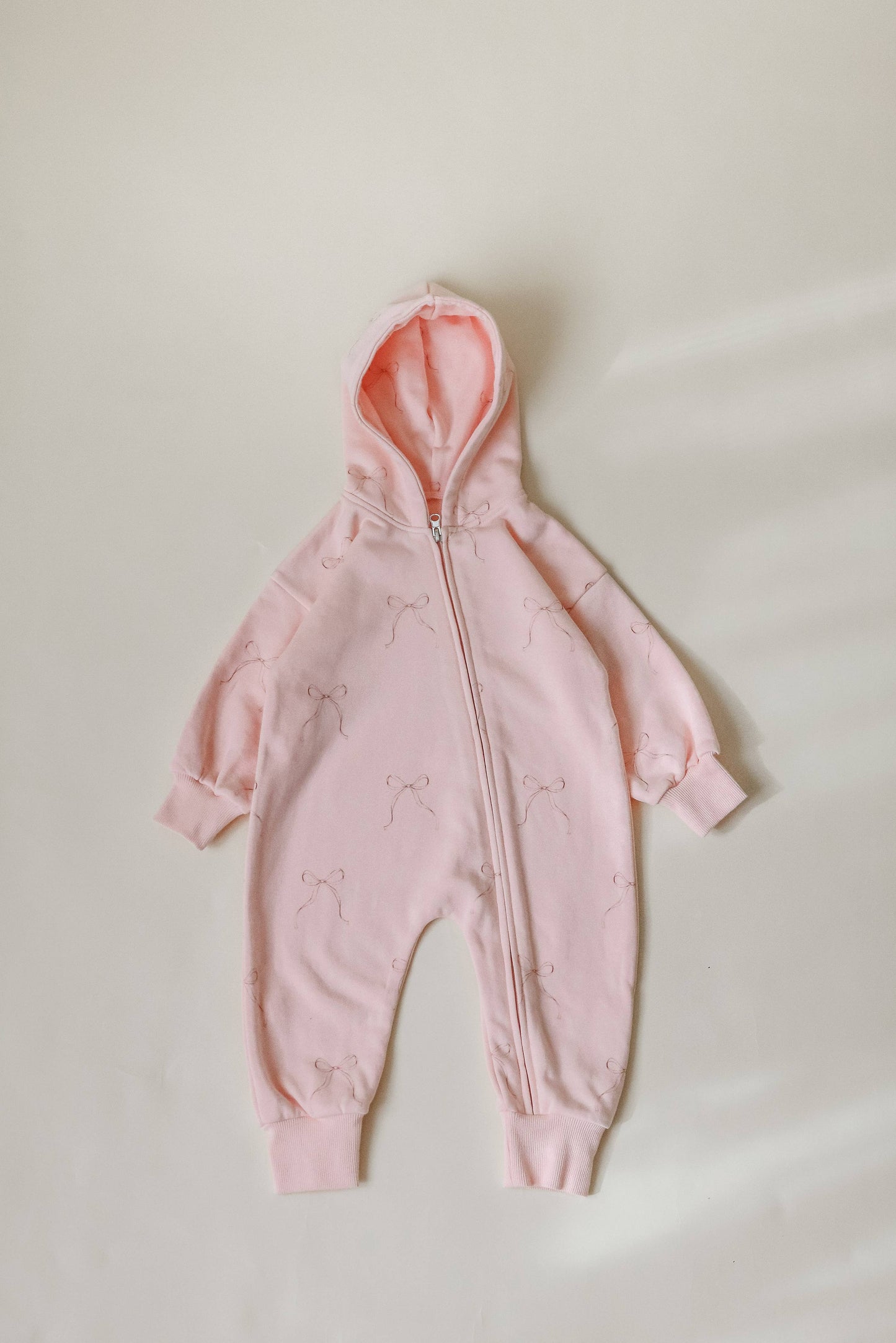 Pink Hood Jumpsuit