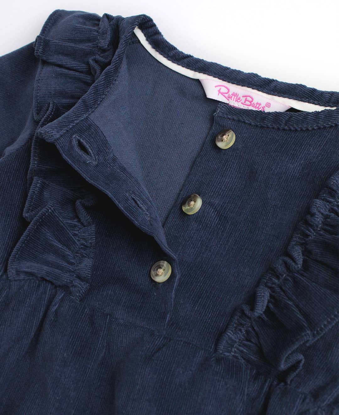 Dark Navy Waterfall Bubble Romper