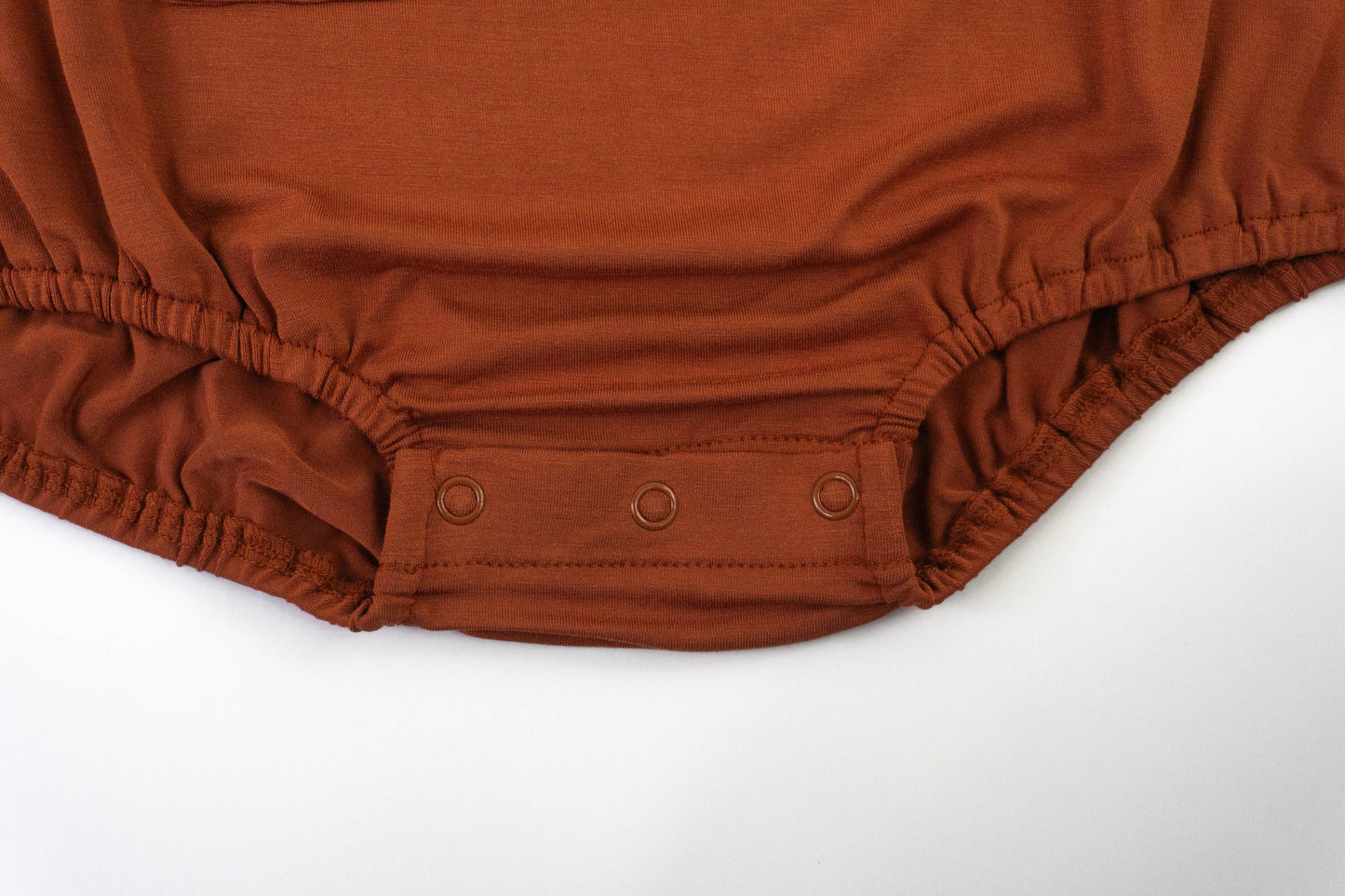 Pecan | Short Sleeve Bubble Romper