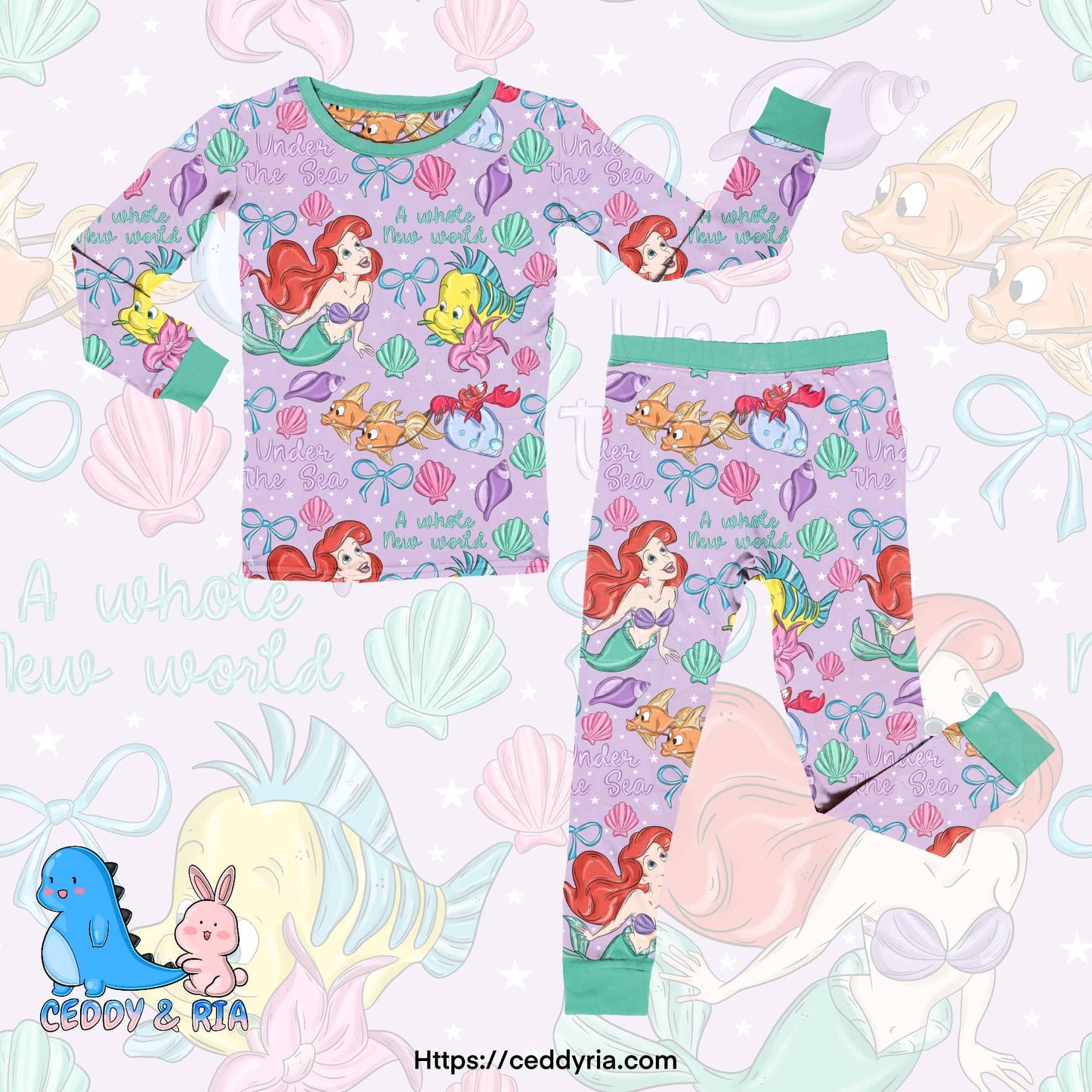 Mermaid Bamboo Set