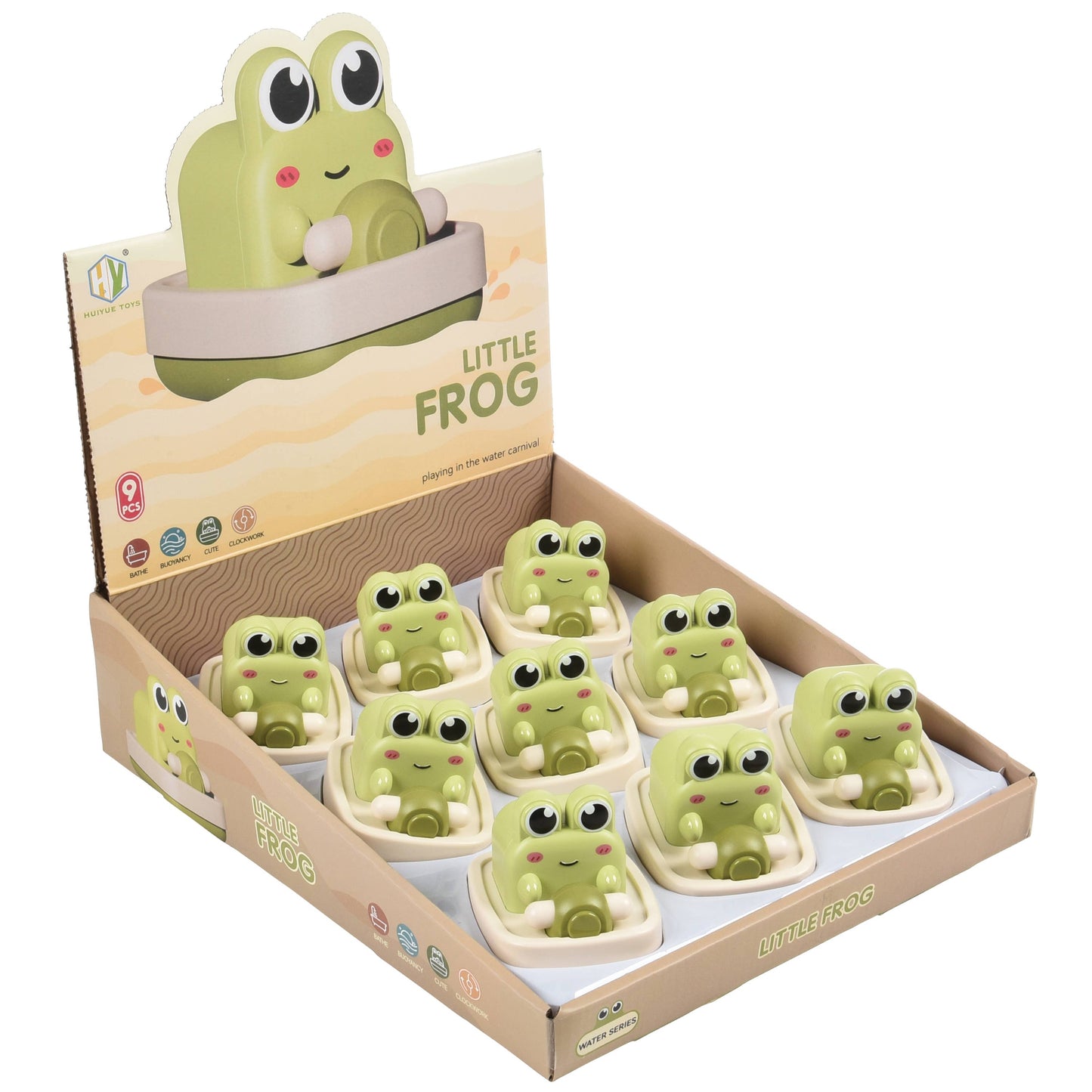 Wind Up Frog In Boat