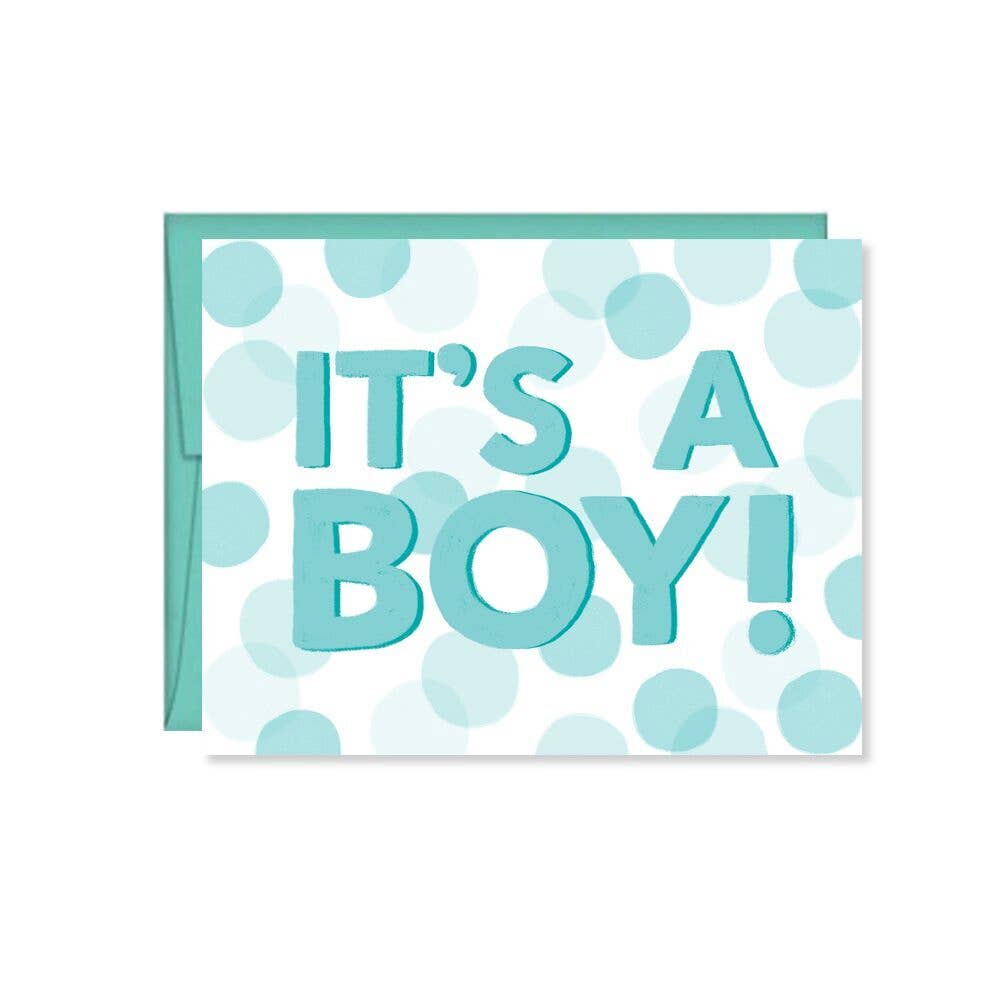 It's A Boy Greeting Card