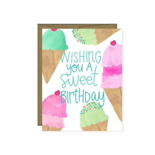 Wishing You A Sweet Birthday Card