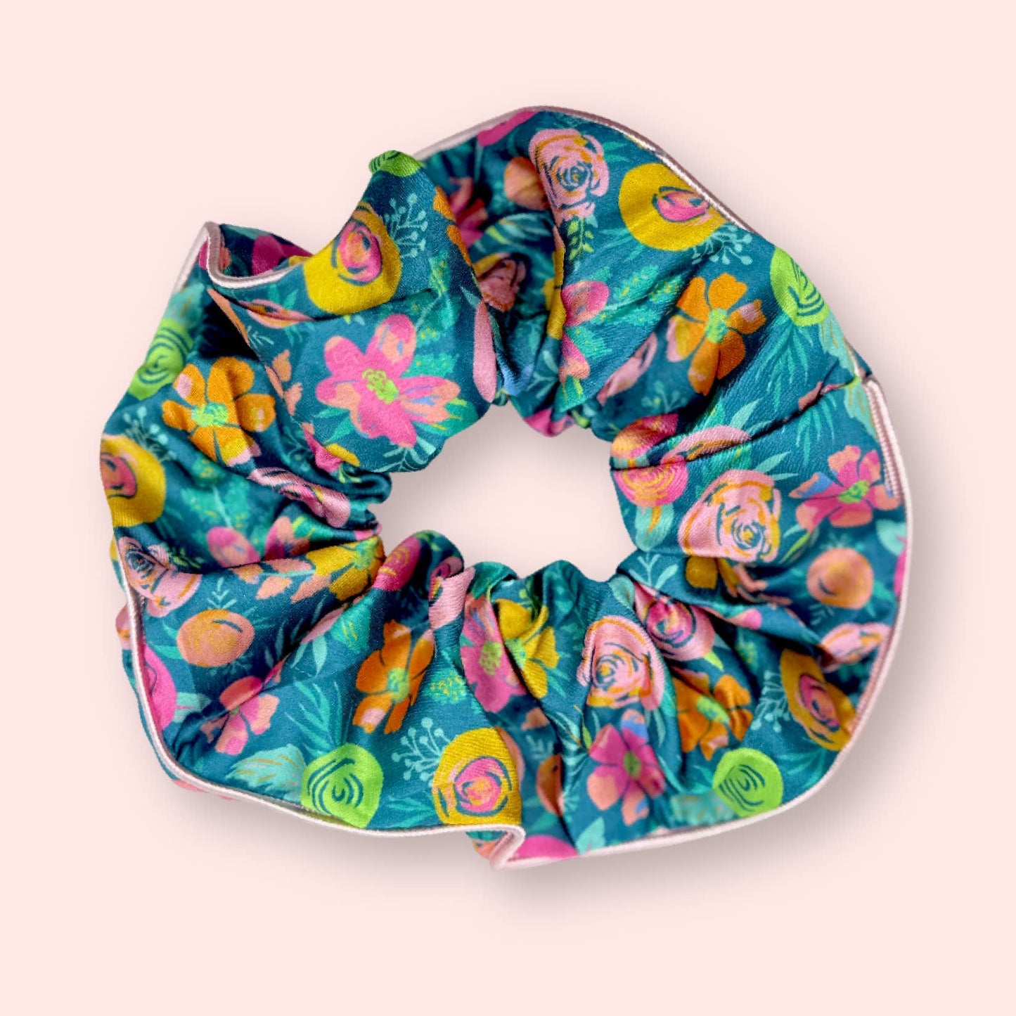 Floral Hair Scrunchies