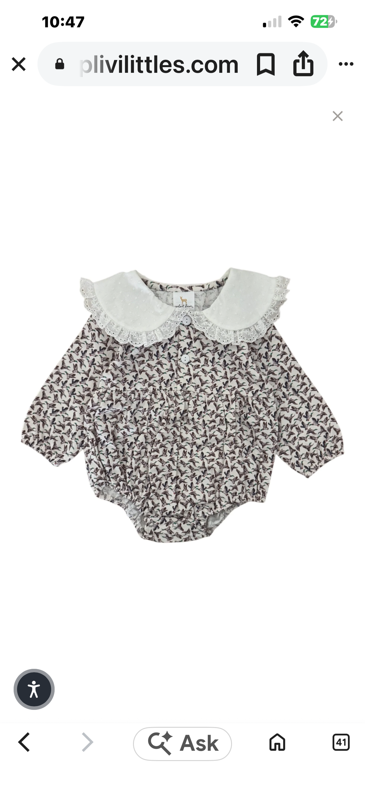 Eleanor Bubble | Delta Wings
