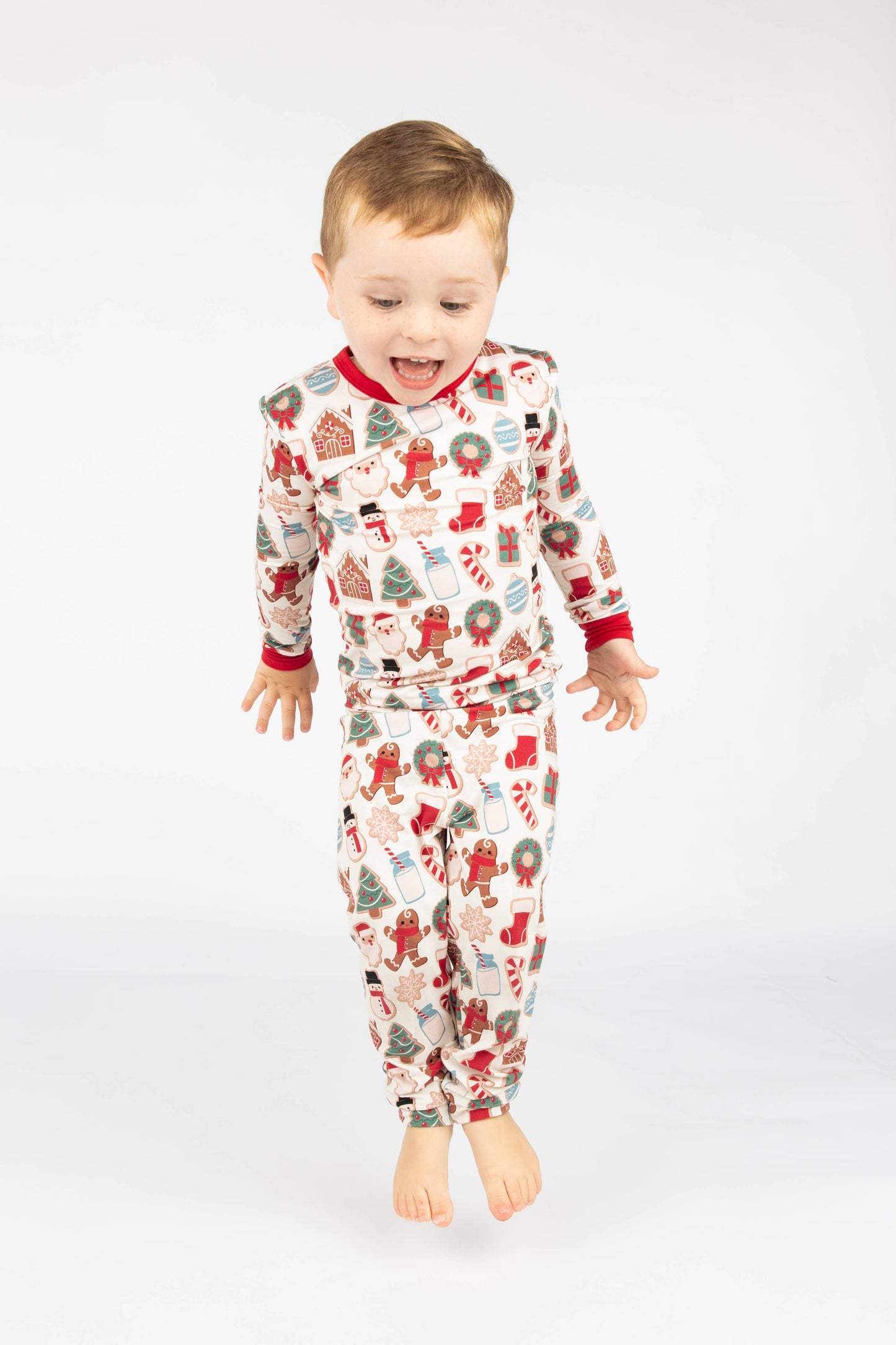 Milk and Cookies Bamboo Pajama Set