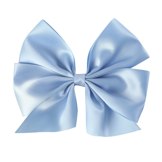 Coastal Blue Satin Bow