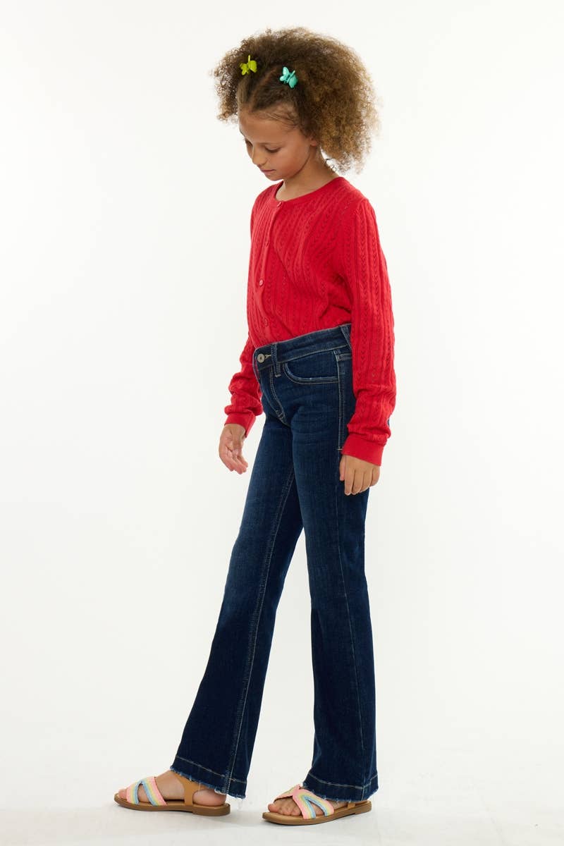 YOUTH  MID RISE FLARE-YCFL30001D