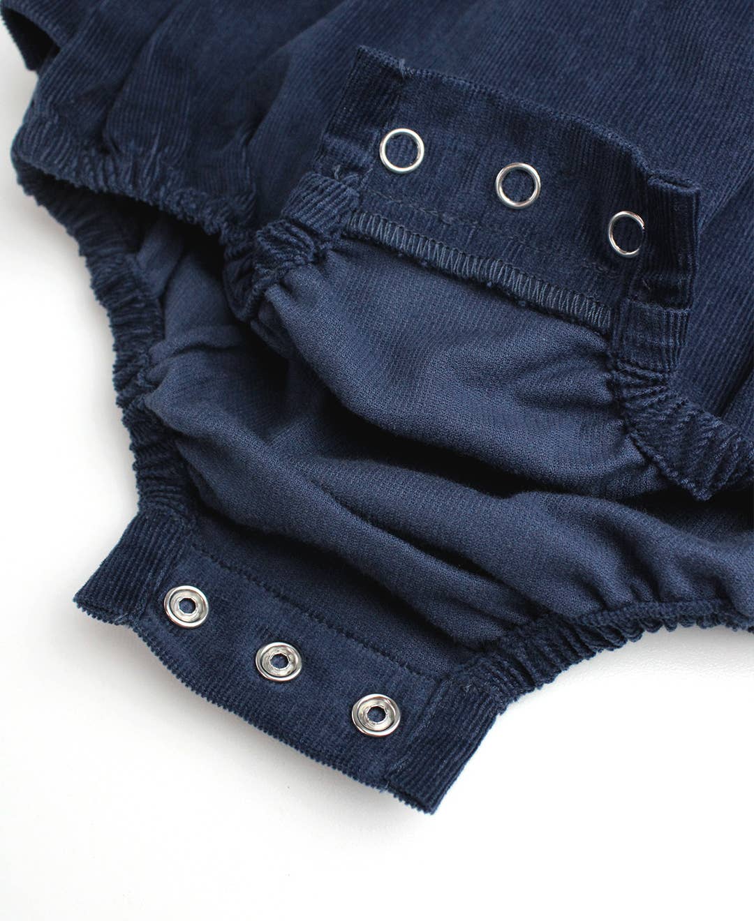 Dark Navy Waterfall Bubble Romper