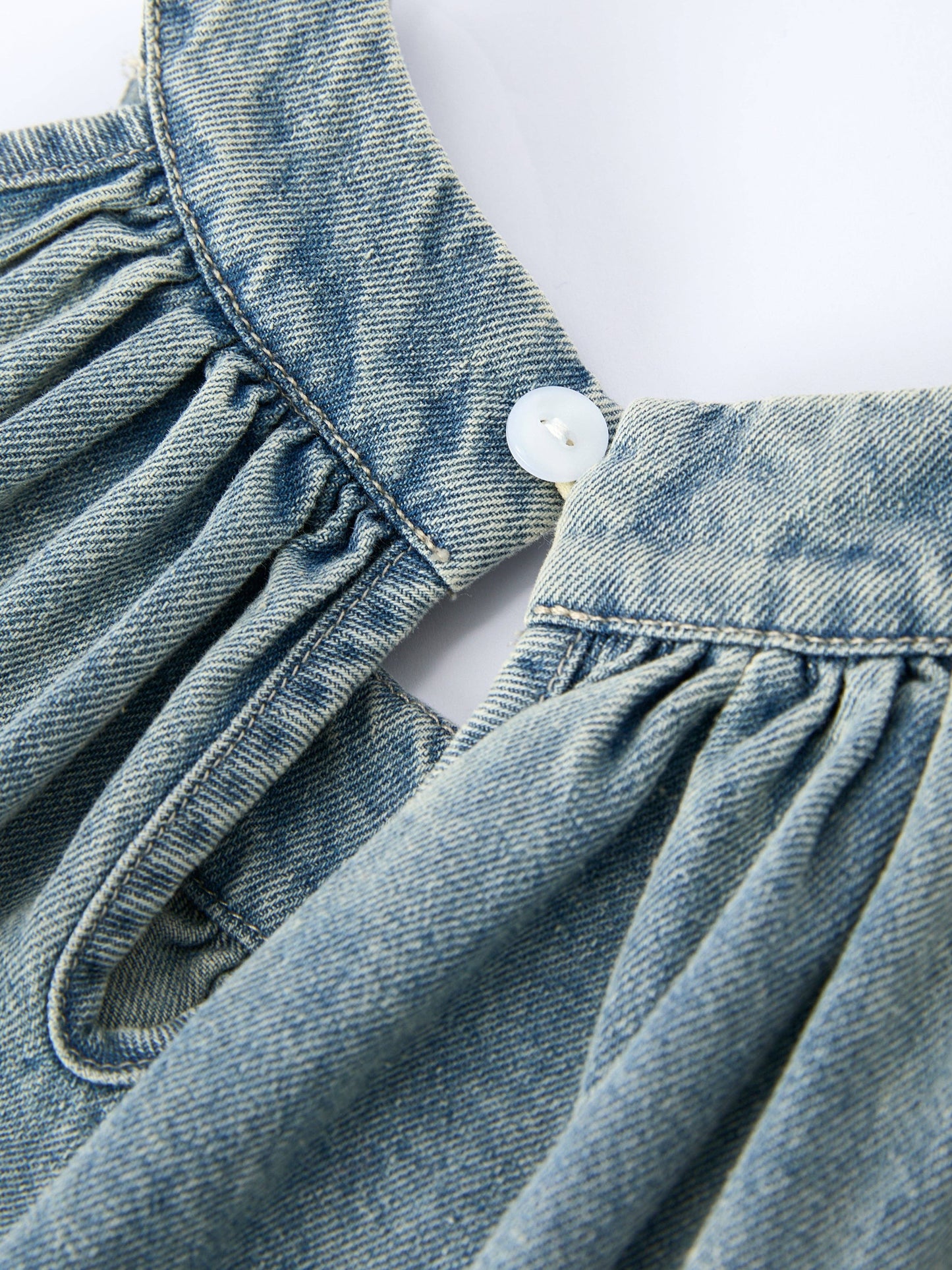 Denim A-Line Dress