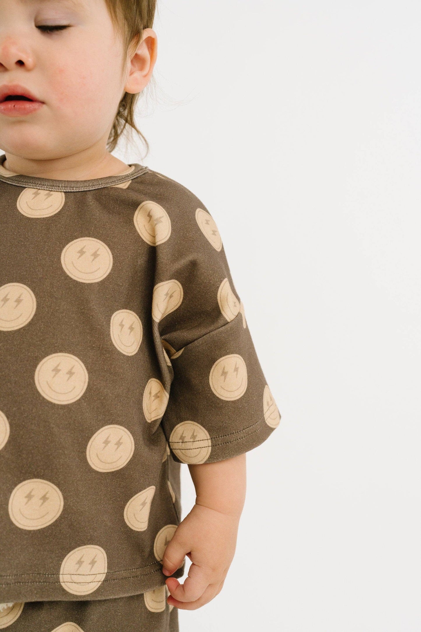 Neutral Smileys Slouchy Set