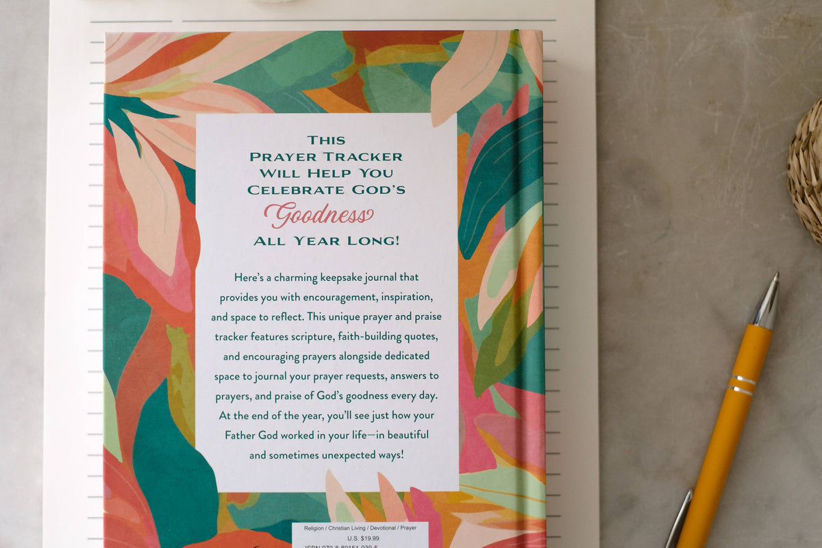 A Year of God's Goodness:A Prayer & Praise Tracker for Women