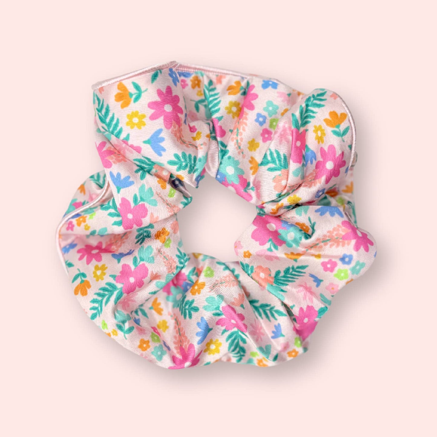 Floral Hair Scrunchies