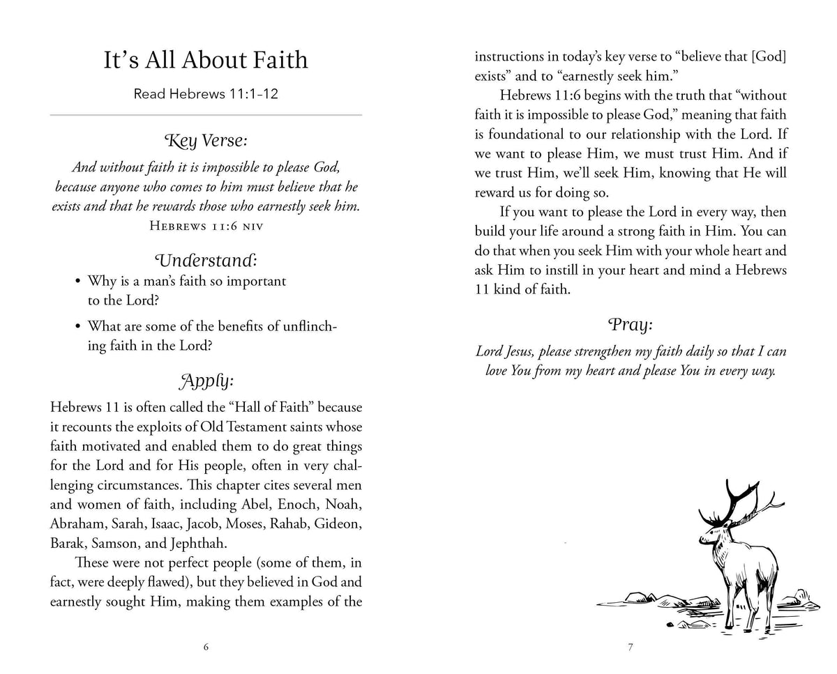 The 5-Minute Bible Study for Men: Pursuing a Life That Matters