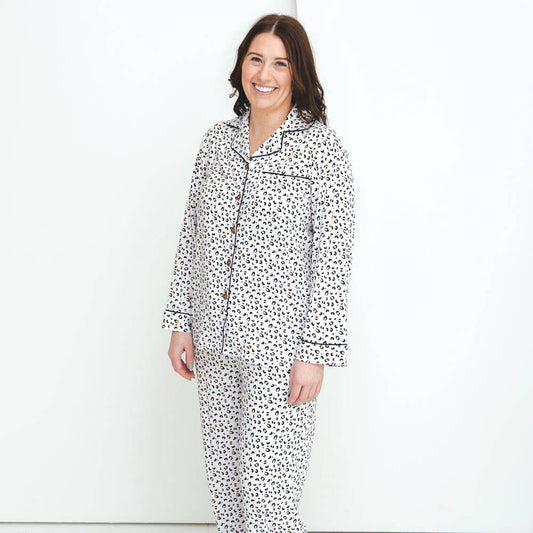 Allie Leopard Bamboo Women's Luxe Lounge Set