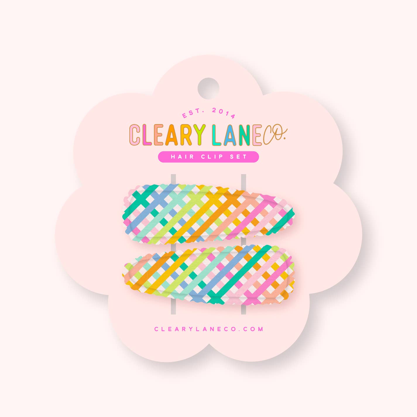 Floral Hair Clip Set