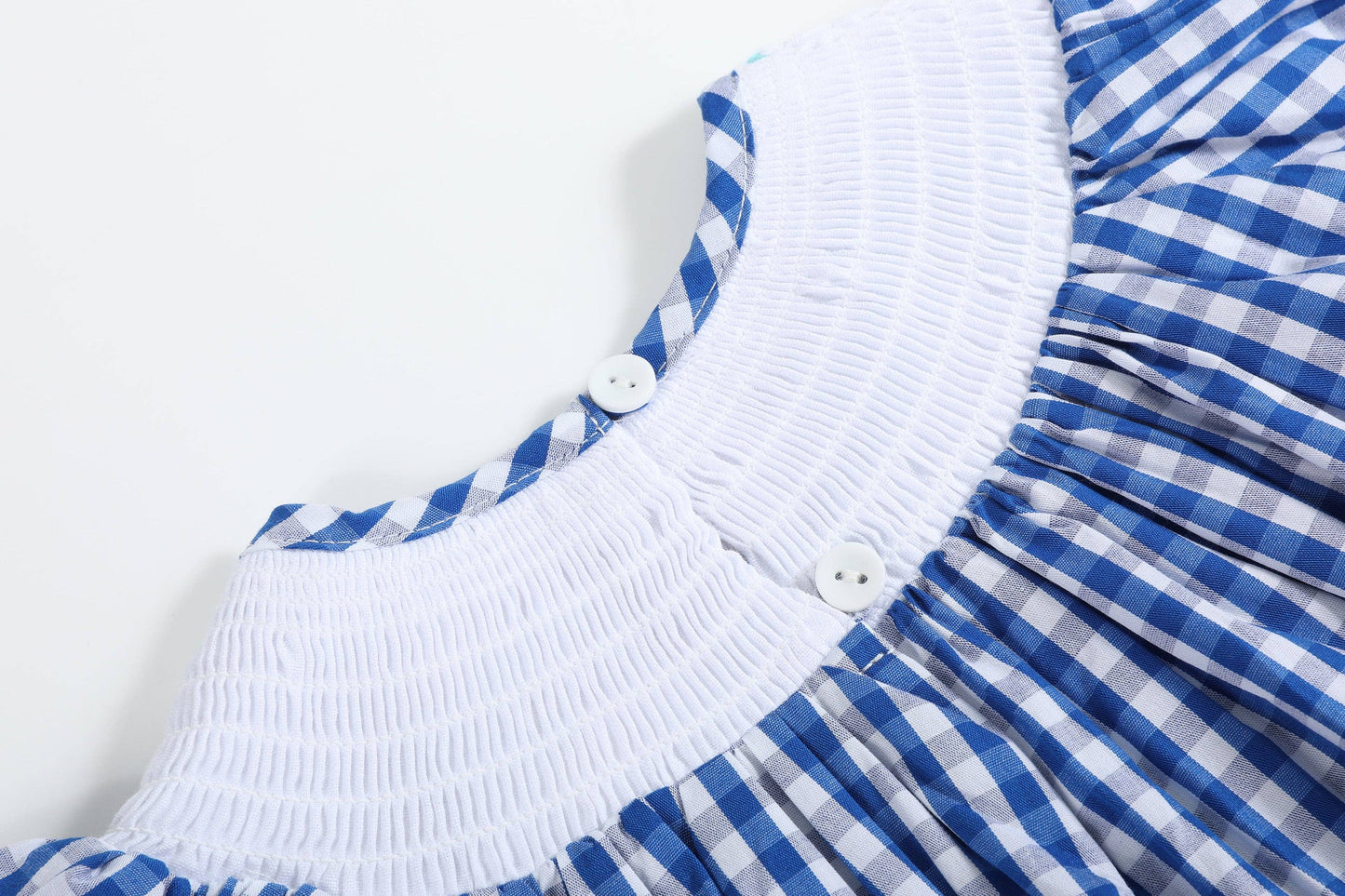 School Smocked Bishop Dress