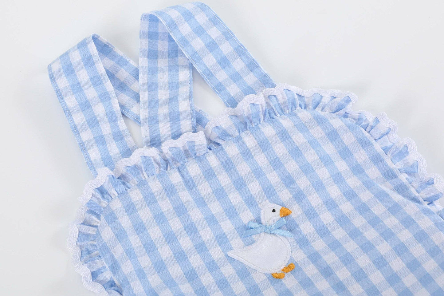 Goose Lace Bow Ruffle Bubble